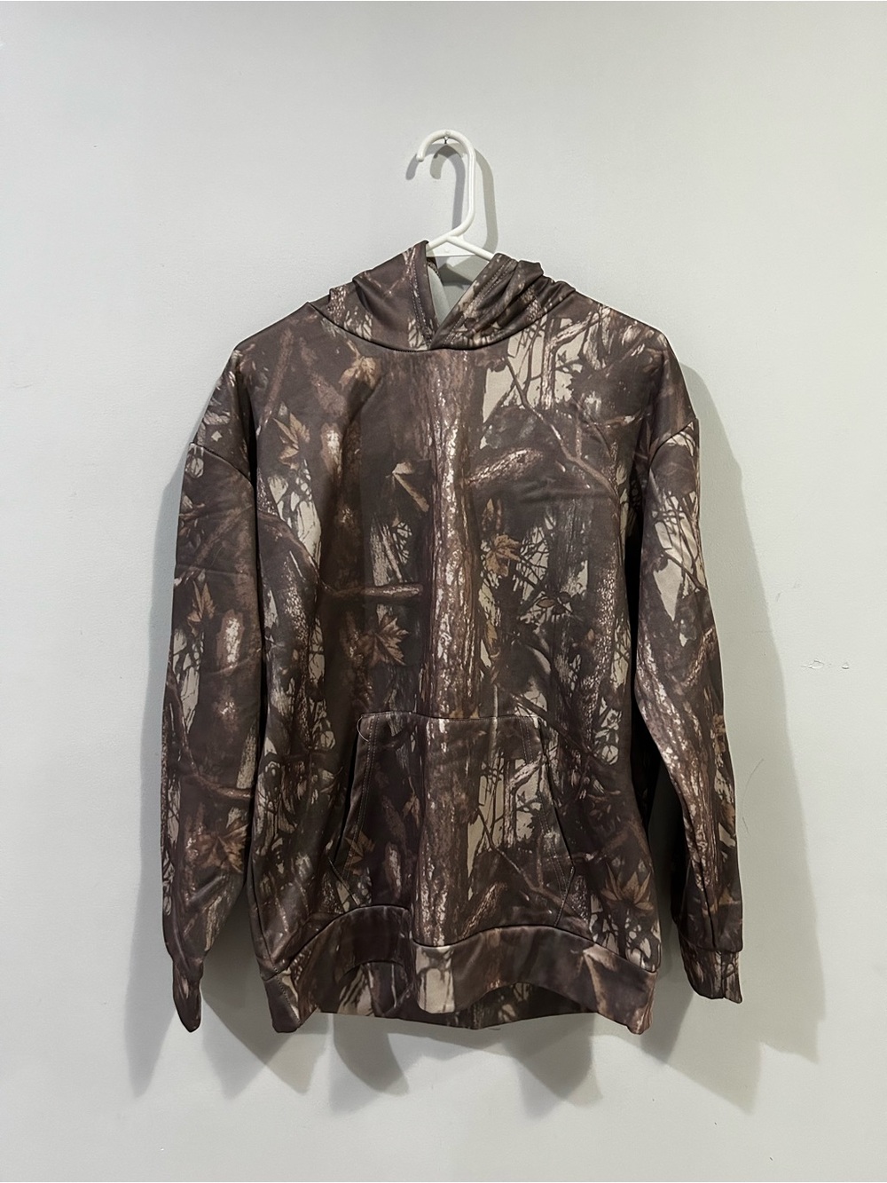 Camo Hoodie & Sweatpants - Brown & Tan